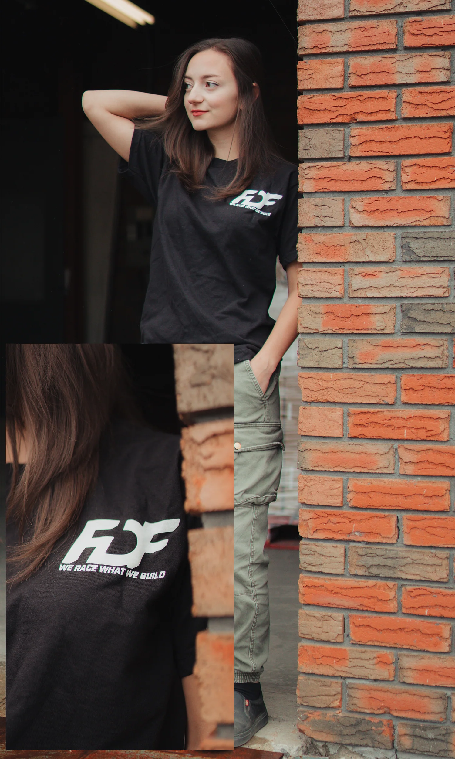 "We Race What We Build" Tee - Image 3